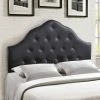 Wholesale 🛒 Faux Leather Headboards Modway Sovereign Upholstered Arched Headboard 🎉 -Deals Headboards Store masterEEI732