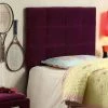 Wholesale 🛒 Upholstered Headboards Furniture Of America Amethyst Velvet Upholstered Headboard 💯 -Deals Headboards Store masterENLB2021