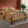 New 🎁 Hillsdale Furniture Metal Headboards Hillsdale Jacqueline Metal Bed 💯 -Deals Headboards Store masterHL1033