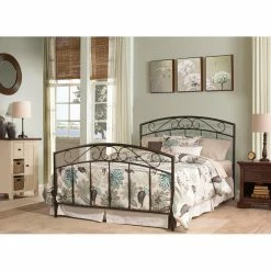 Best Pirce 🎁 Hillsdale Furniture Metal Headboards Hillsdale Wendell Metal Bed ⭐