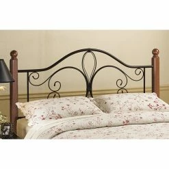 Wholesale 😀 Hillsdale Furniture Wood & Metal Headboards Hillsdale Milwaukee Wood Post Headboard ❤️