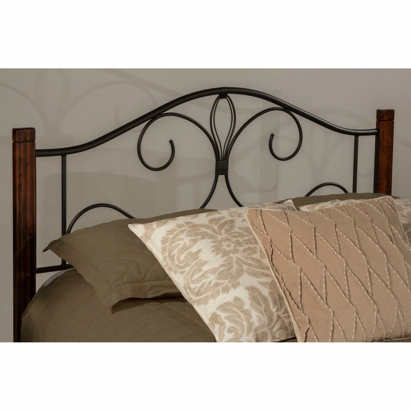 New π Wood & Metal Headboards Hillsdale Furniture Destin Cherry Scroll Headboard With Optional Frame β 3 New π Wood & Metal Headboards Hillsdale Furniture Destin Cherry Scroll Headboard With Optional Frame β