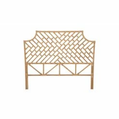 Deals Headboards Store 21 Best Pirce 😀 Wicker Headboards KOUBOO Chippendale Rattan Headboard - Natural - Twin Size 🎉