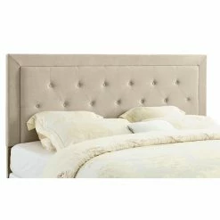 Cheapest 🔔 Upholstered Headboards Linon Clayton Upholstered Headboard 💯