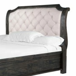 Promo 🔔 Wood Headboards Magnussen Bellamy Traditional Peppercorn Sleigh Headboard 😉