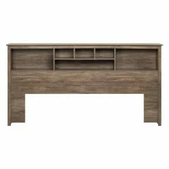 Cheapest ⭐ Wood Headboards Prepac Salt Spring Bookcase Headboard ⭐