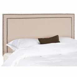 Coupon ✨ Upholstered Headboards Safavieh Cory Upholstered Headboard With Nailhead Trim 🛒