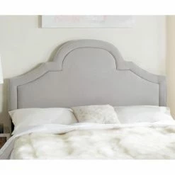 Best Sale ⌛ Upholstered Headboards Safavieh Kerstin Upholstered Arched Headboard 🛒