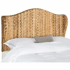 Deals Headboards Store 30 Best Pirce 🌟 Wicker Headboards HN Home Wilton Coastal Woven Abaca Headboard 🧨