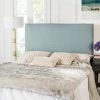 Cheap ❤️ Upholstered Headboards Safavieh Sydney Sky Blue Queen Headboard With Silver Nail Heads ⭐ -Deals Headboards Store masterSAV6669