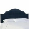Top 10 ⌛ Upholstered Headboards Skyline Furniture Nail Button Notched Headboard - Blackwatch Blackwatch 🧨 -Deals Headboards Store masterSKY1523