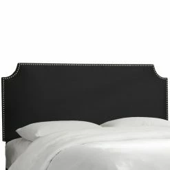 Hot Sale ✔️ Skyline Furniture Upholstered Headboards Skyline Nail Head Velvet Upholstered Headboard ⌛