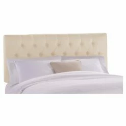 New π Skyline Furniture Upholstered Headboards Tufted Velvet Upholstered Headboard βοΈ