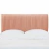 Buy ✔️ Upholstered Headboards Skyline Furniture Pleated Headboard 🥰 -Deals Headboards Store masterSKY2220