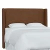 Cheap 💯 Upholstered Headboards Skyline Furniture Wingback Headboard ⌛ -Deals Headboards Store masterSKY2527
