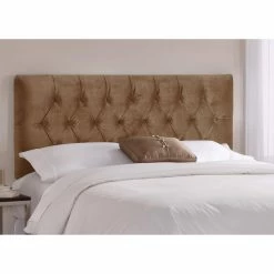 Best deal 🎁 Skyline Furniture Upholstered Headboards Tufted Mystere Upholstered Headboard 🛒