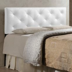 New ✨ Faux Leather Headboards Baxton Studio Baltimore Upholstered Headboard 😉