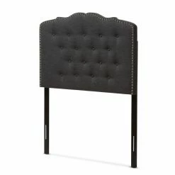 Best Sale 🧨 Upholstered Headboards Baxton Studio Lucy Upholstered Headboard 👏