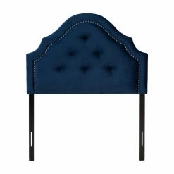 Deals ❤️ Upholstered Headboards Baxton Studio Cora Velvet Tufted Upholstered Headboard 🔔