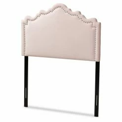 Coupon 🧨 Upholstered Headboards Baxton Studio Nadeen Velvet Upholstered Headboard 🎁