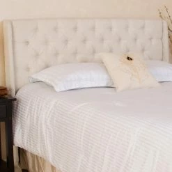 Deals 🌟 Upholstered Headboards HN Home Fairfield Transitional Upholstered Headboard 😍 -Deals Headboards Store scaleBSHD1990