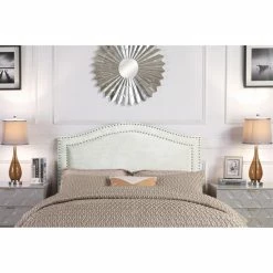 Outlet 😀 Upholstered Headboards Chic Home Idun Velvet Upholstered Headboard ✔️ -Deals Headboards Store scaleCHIH812