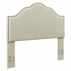 Cheapest 👏 Upholstered Headboards Crosley Preston Camelback Upholstered Headboard 🔥 -Deals Headboards Store scaleCRY930