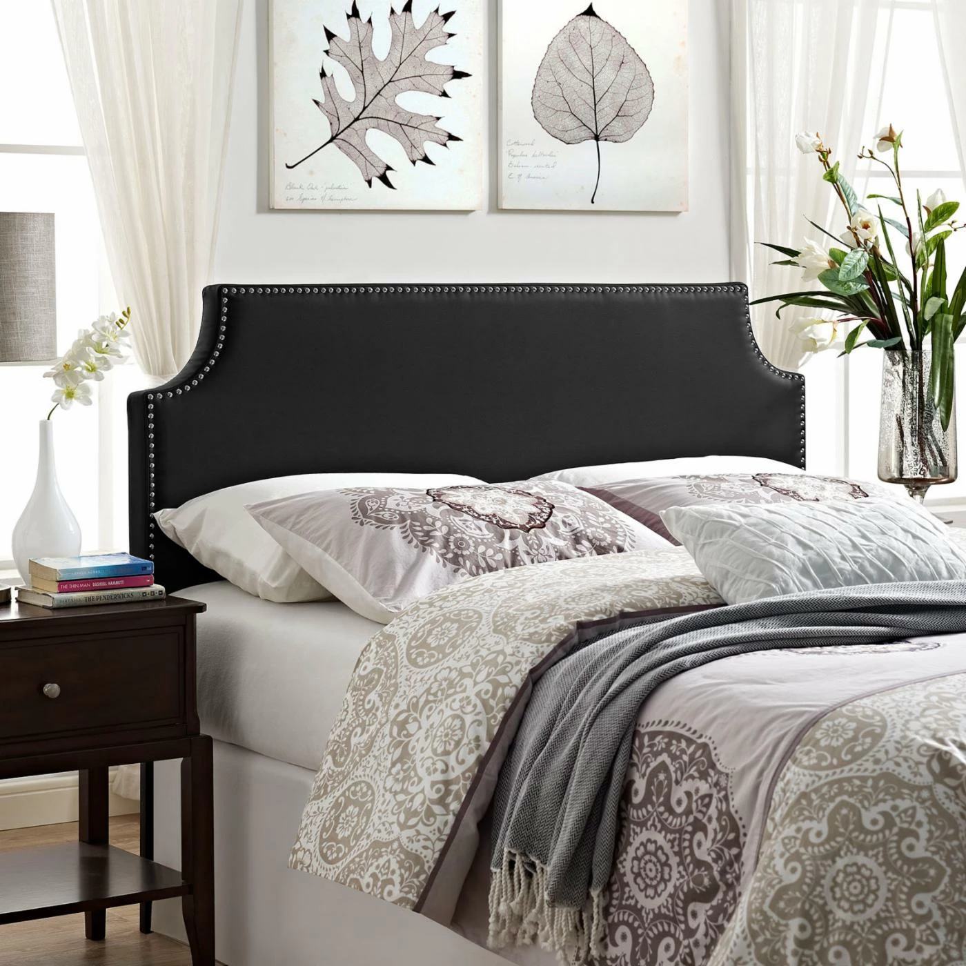 Cheap ❤️ Faux Leather Headboards Modway Laura Faux Leather Upholstered Headboard 🤩 7 Cheap ❤️ Faux Leather Headboards Modway Laura Faux Leather Upholstered Headboard 🤩 - Image 5