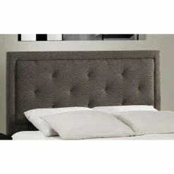 Buy 👍 Hillsdale Furniture Upholstered Headboards Hillsdale Becker Upholstered Panel Bed 💯 -Deals Headboards Store scaleHL4215