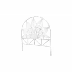 Discount ⭐ Wicker Headboards KOUBOO Sunflower Rattan Headboard - Natural - Twin Size 👏 -Deals Headboards Store scaleKOUB287