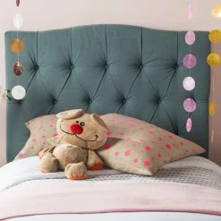 Deals 👏 Upholstered Headboards Safavieh Axel Upholstered Headboard 🌟 -Deals Headboards Store scaleSAV4714