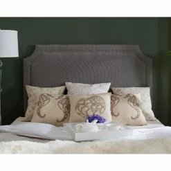 Budget ⭐ Upholstered Headboards HN Home Olathe Transitional Upholstered Headboard ✨ -Deals Headboards Store scaleSAV4724