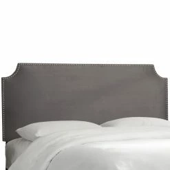 Hot Sale ✔️ Skyline Furniture Upholstered Headboards Skyline Nail Head Velvet Upholstered Headboard ⌛ -Deals Headboards Store scaleSKY1725