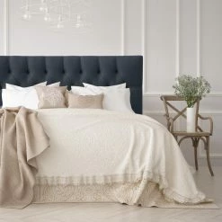 Top 10 ❤️ Skyline Furniture Upholstered Headboards Skyline Tufted Linen Upholstered Headboard 🔥 -Deals Headboards Store scaleSKY1729