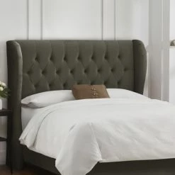 Best Sale π€© Skyline Furniture Upholstered Headboards Tufted Wingback Velvet Upholstered Headboard π 12 Best Sale π€© Skyline Furniture Upholstered Headboards Tufted Wingback Velvet Upholstered Headboard π -Deals Headboards Store scaleSKY798
