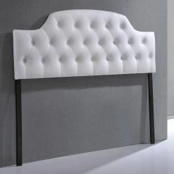 Outlet 🎁 Upholstered Headboards HN Home Lewisville Transitional Upholstered Headboard 🛒 -Deals Headboards Store scaleWSI2743